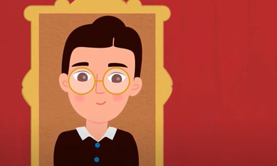 Tegning av Karen Platou