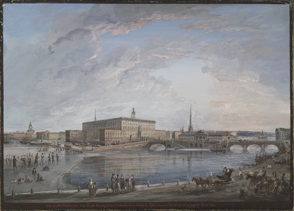 Maleri av Stockholms slott