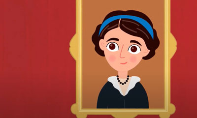 Tegning av Helga Karlsen