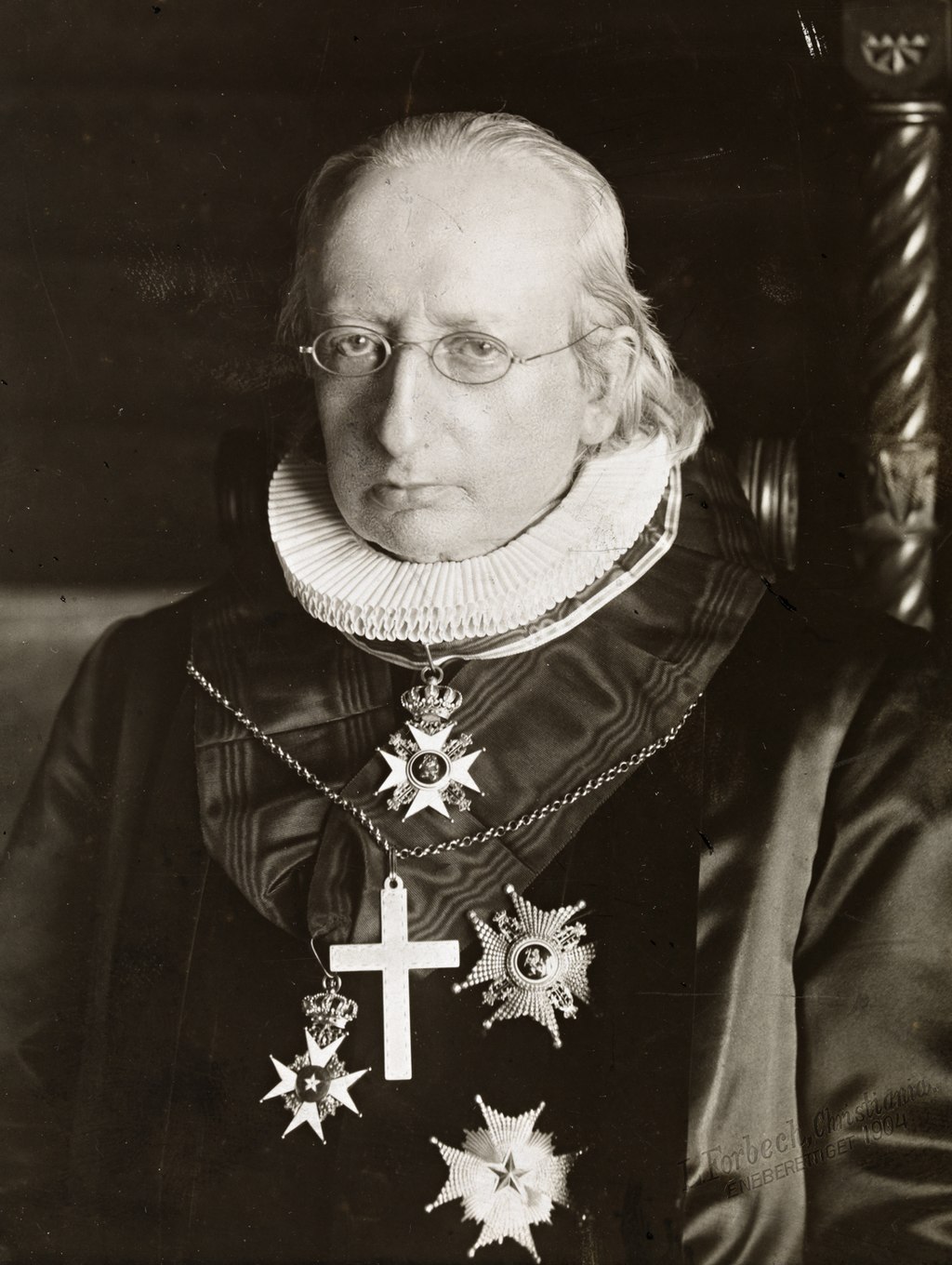 Portrett av Johan Christian Heuch