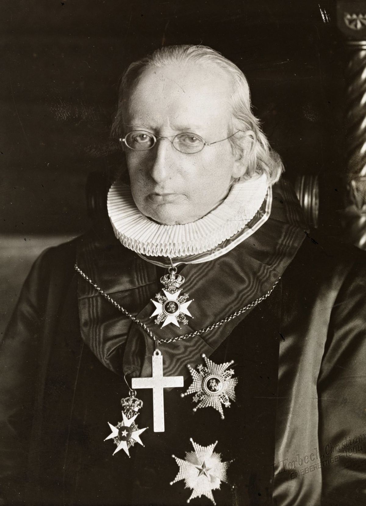 Portrett av Johan Christian Heuch