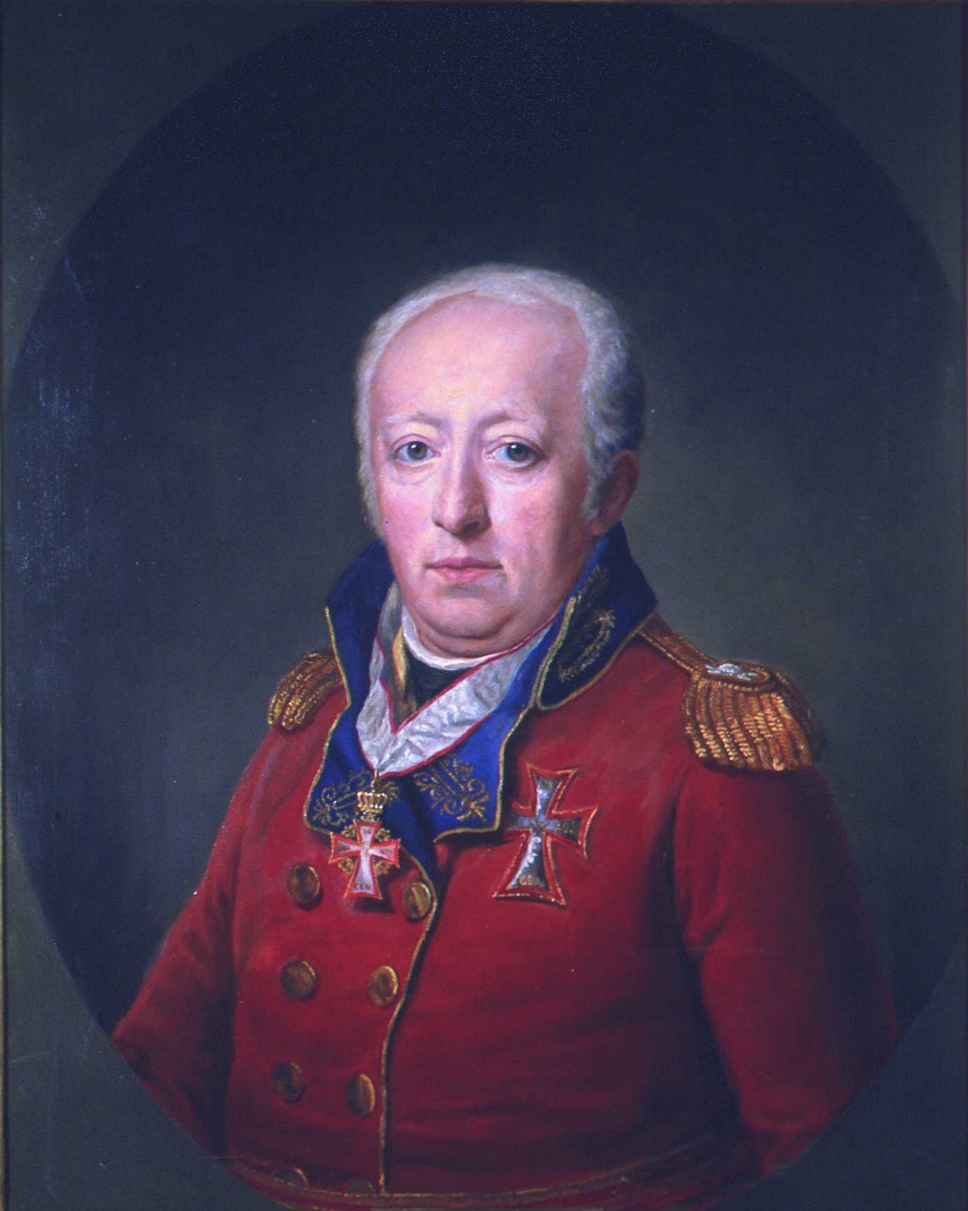 Portrett av Frederik Gottschalk von Haxthausen